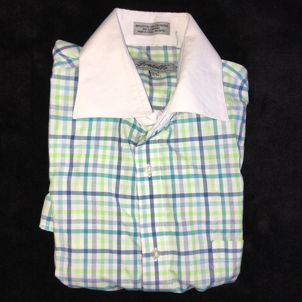 Plaid Button down